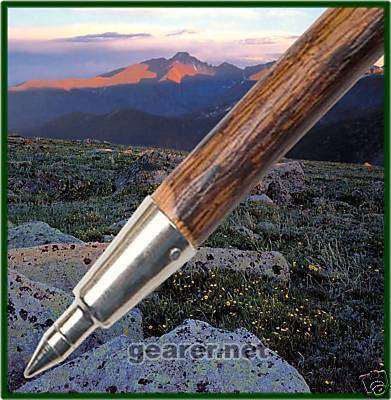 HARDENED CHROMED STEEL SPIKE HIKING STAFF TIP.jpg